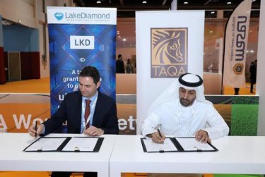 TAQA & Lake Diamond partner on Laser-Based Wireless Power-Beaming technology to promote clean energy and efficiency