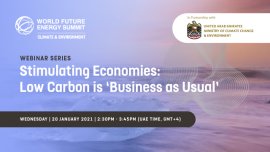 Stimulating Economies: Low carbon is ‘Business as Usual’