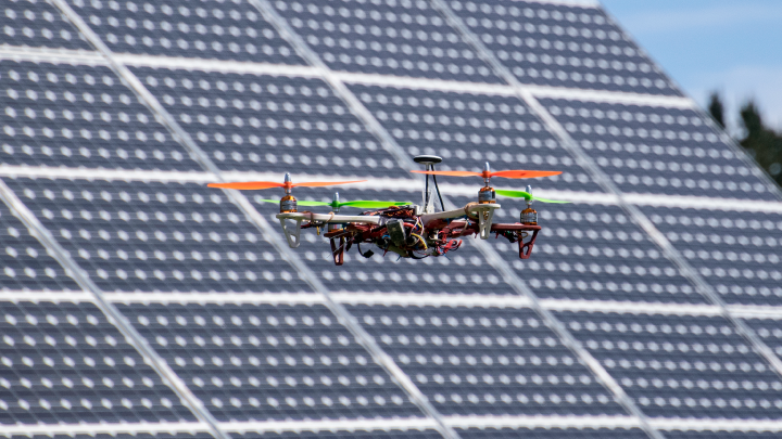Use of drones in the solar Industry