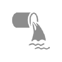 water and waste icon