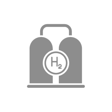 hydrogen and clean fuels icon